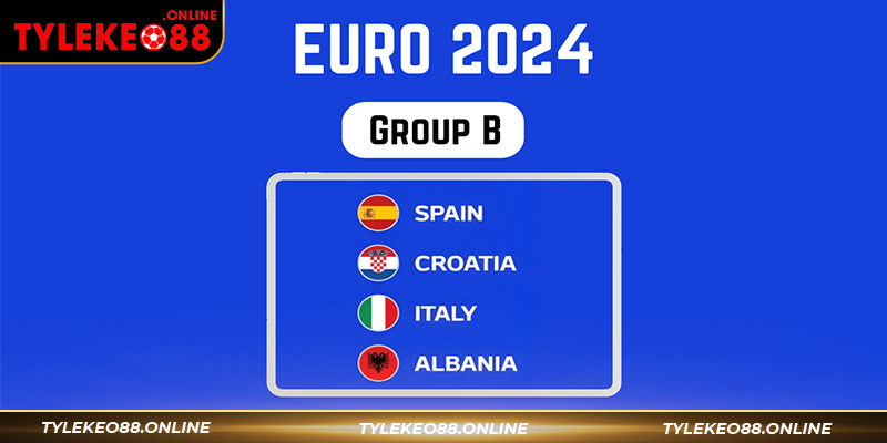 Bảng B VCK Euro 2024 - Bảng Đấu Tử Thần Gọi Tên Ai?